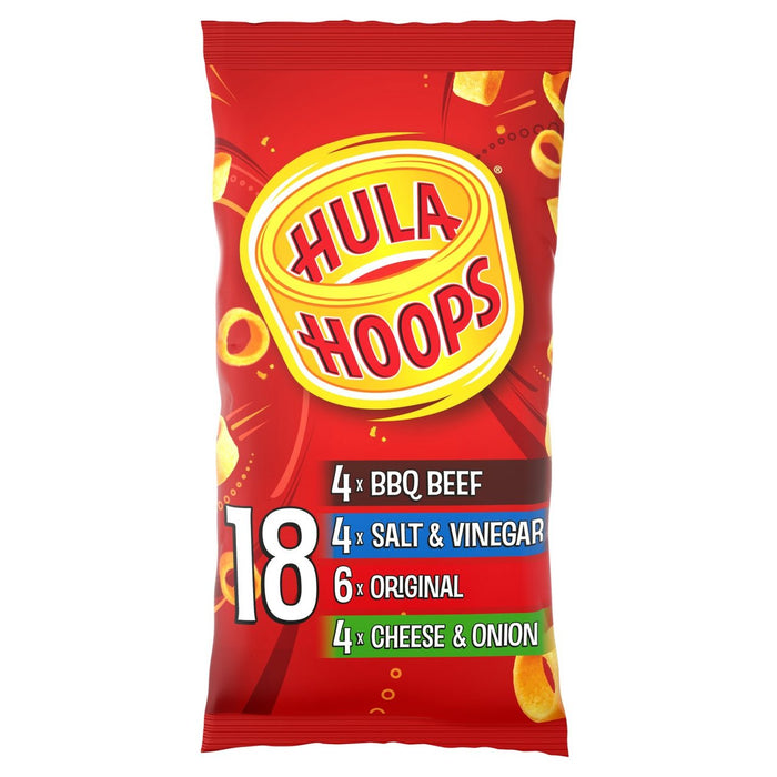 Hula Hoops Variety Crisps 18 x 24g