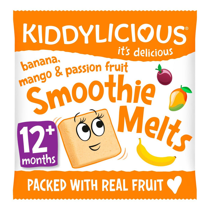 Kiddylicious Banana Mango & Passionfruit Smoothie Melts 12 mths+ 6g