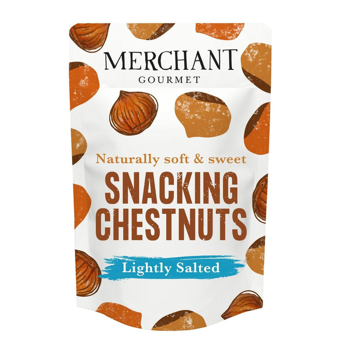 Merchant Gourmet Lightly Salted Snacking Chestnuts 35g