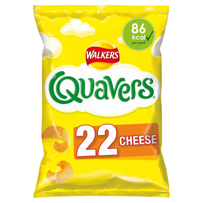 Walkers Quavers Cheese Snacks 22 per pack