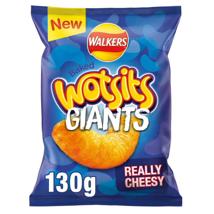 Walkers Wotsits Giants Cheese Crisps 130g