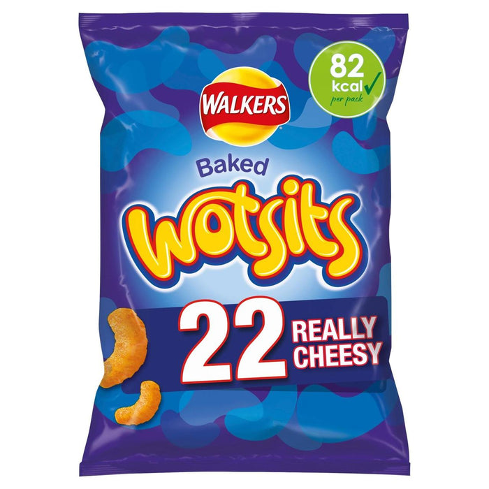 Walkers Wotsits Really Cheesy Snacks 22 per pack