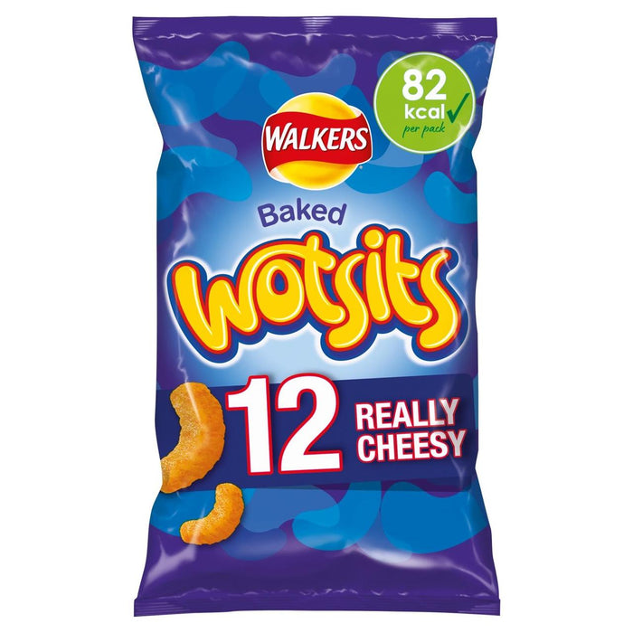 Walkers Wotsits Really Cheesy Snacks 12 per pack