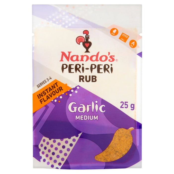 Nando's Garlic Seasoning Rub 25g