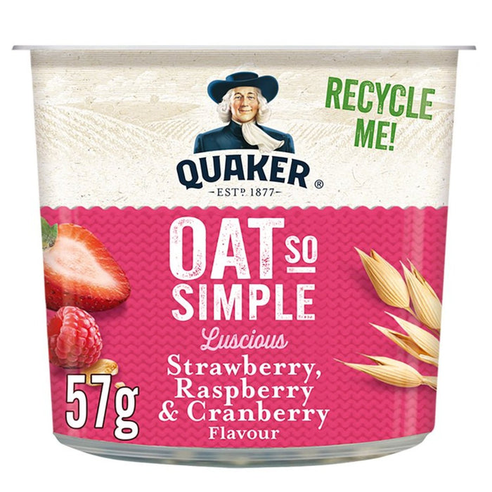 Quaker Oat So Simple Mixed Berries Porridge Pot 57g