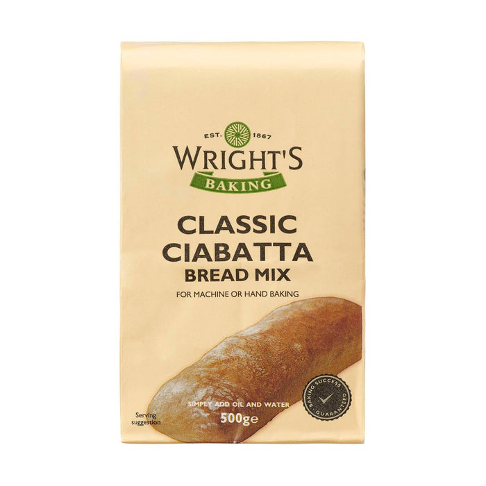 Wright's Bread Mix Ciabatta 500g
