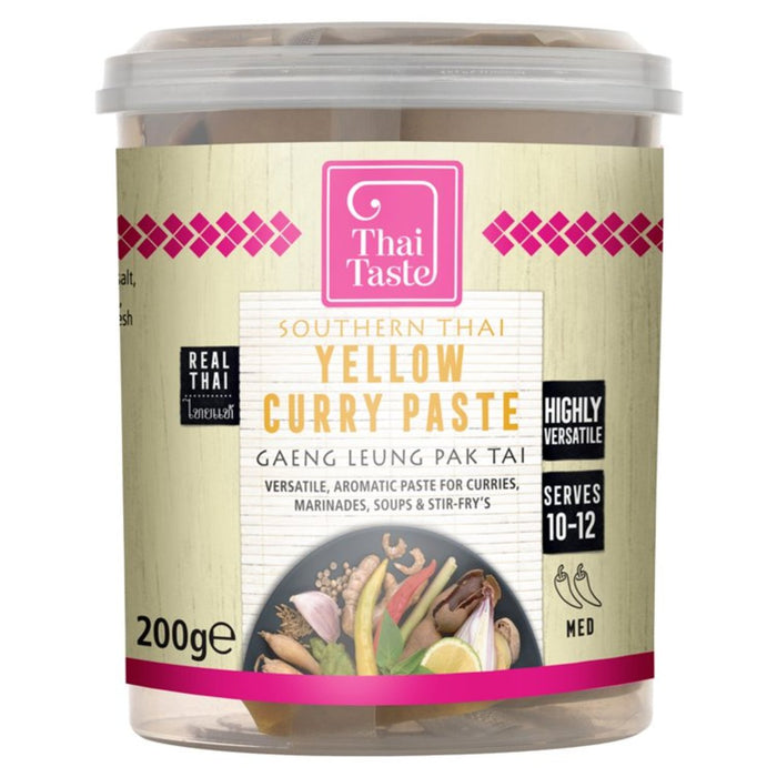 Thai Taste Southern Yellow Curry Paste 200g