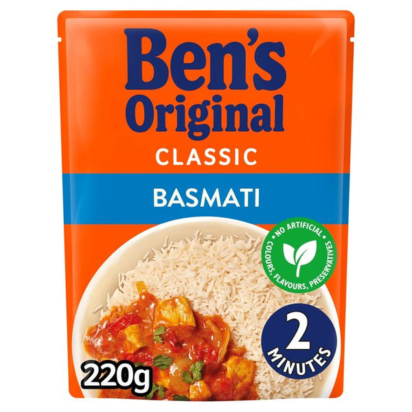  Uncle Ben's Classic Basmati Microwave Rice 250g - Pack of 6 :  Grocery & Gourmet Food