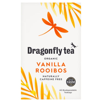 Dragonfly Rooibos Vanilla orgánica 40 por paquete