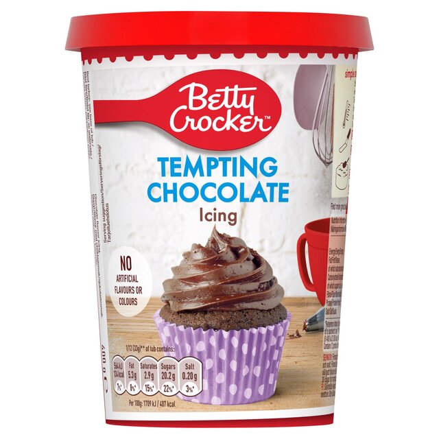 Betty Crocker tentador de hielo de chocolate 400G