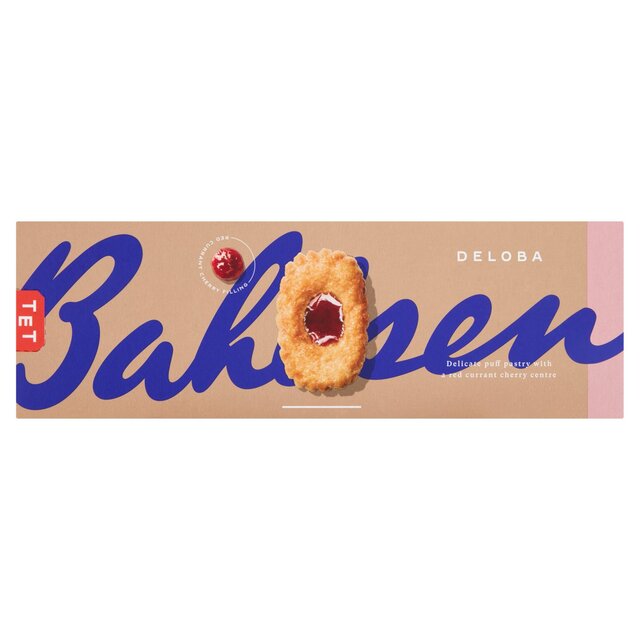 Bahlsen Deloba Red Currant Cherry Filling Puff Pastries 100g