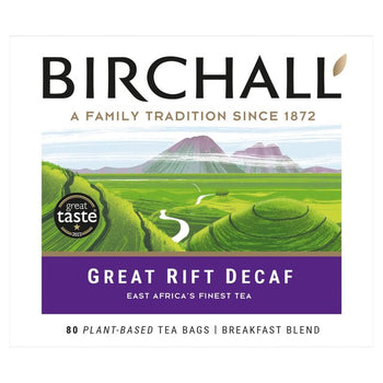 Birchall Great Rift Decaf Everyday Tea Bags 80 pro Pack