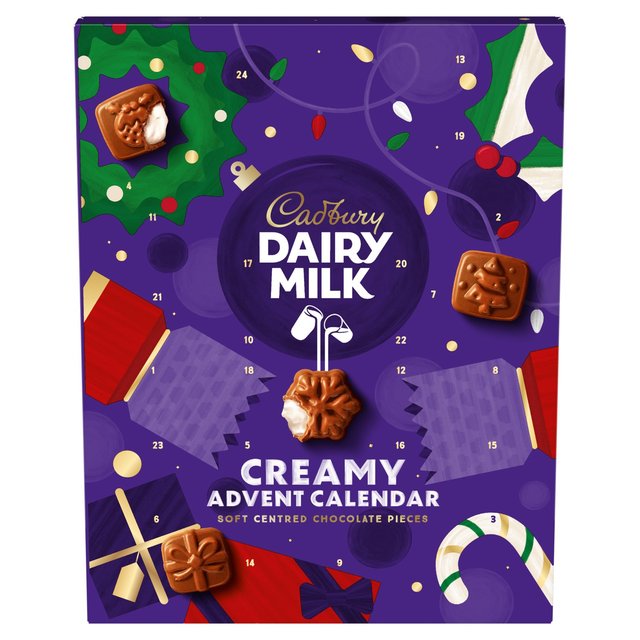 Cadbury Dairy Milk Creamy Advent Calendar 170 per pack