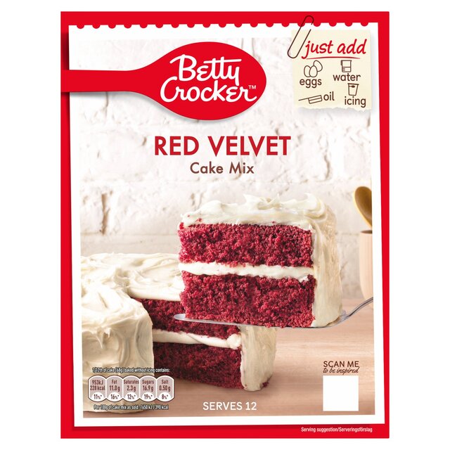 Betty Crocker Red Velvet Chocolate Cake Mix 450g