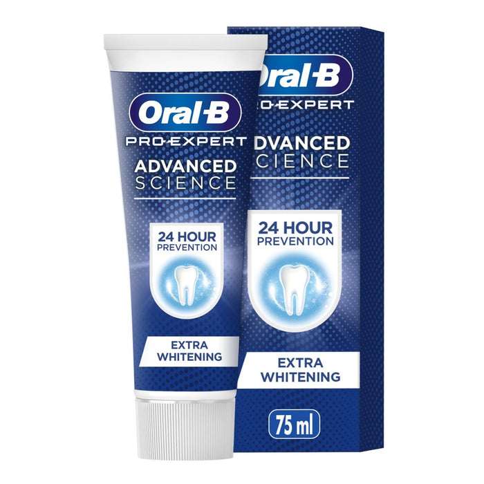 Oral-B Pro Expert Advanced Science Extra White White Dentifrice 75 ml