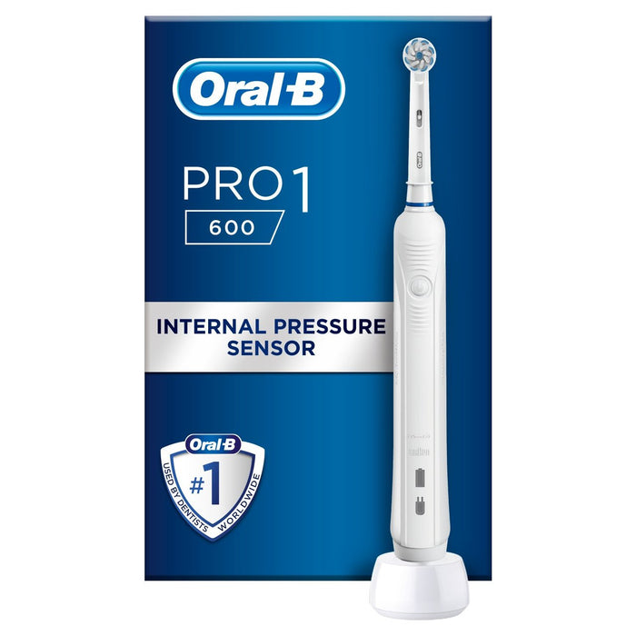 Oral-B Pro 600 Senssi ultradünnen elektrischen wiederaufladbaren Zahnbürste
