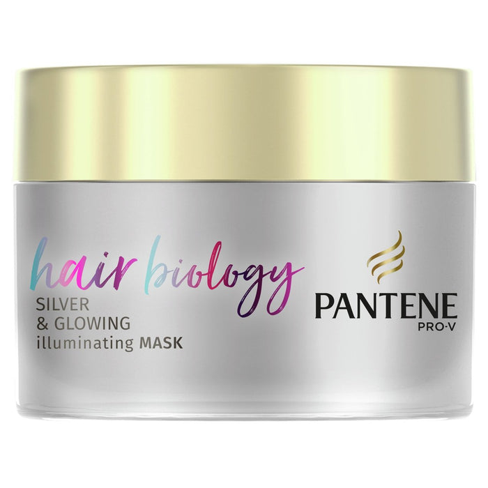 Pantene Hair Biology Masque gris et brillant 160 ml