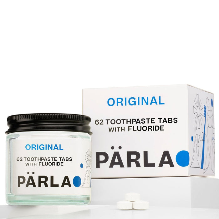 Parla Original Toothpaste Tablets Naturally Whitening 62s