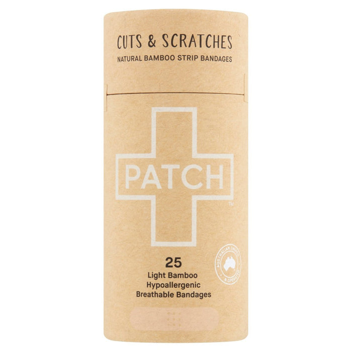 Patch Bamboo Sensitive Plasters Natural 25 per pack