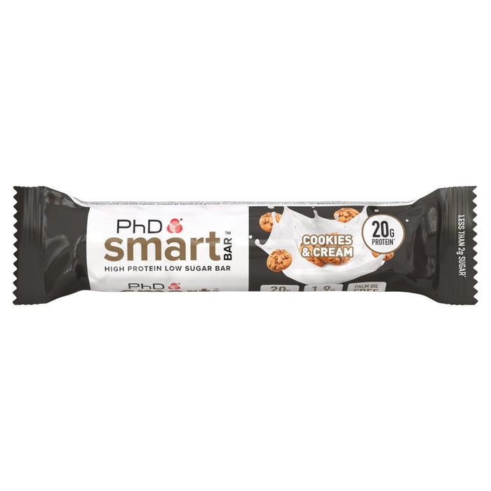 PhD Nutrition Cookies & Cream Smart Bar 64g