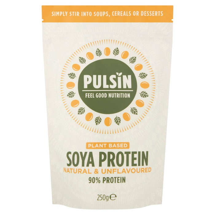 مسحوق بروتين الصويا بدون نكهة بولسين 250 جرام