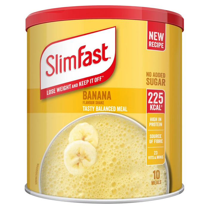 Slim Fast Banana Meal Shake Powder 10 Meals 365g