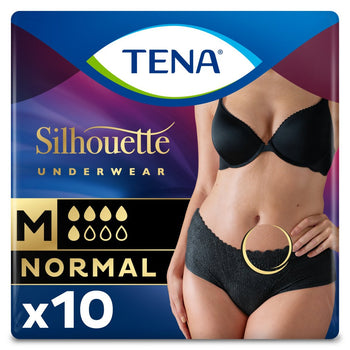Tena Unisex Incontinence Pants Plus Medium Size 9 per pack