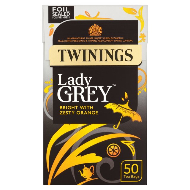 Twinings Lady Grey Tea 50 Bolsas de té