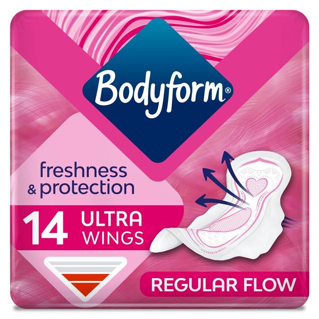 Bodyform Ultra normaler Flügel 14 pro Pack