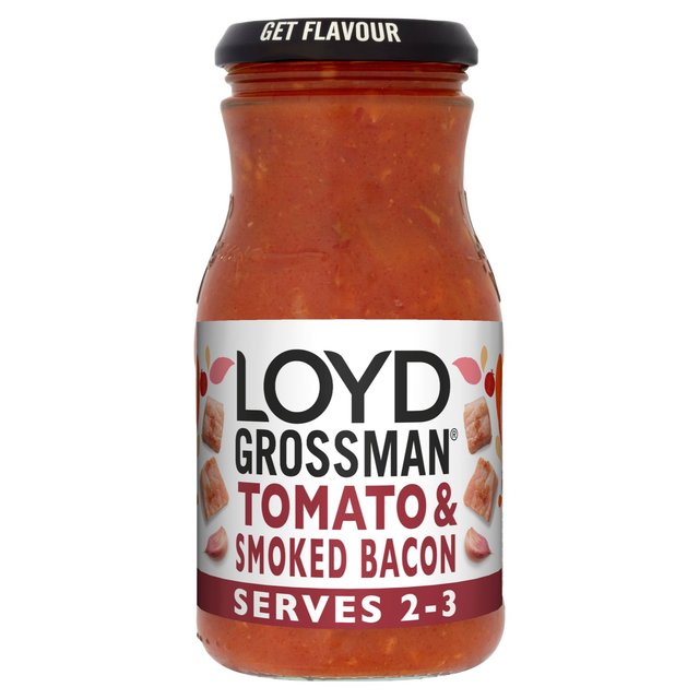 Loyd Grossman rauchige Speck -Nudel -Sauce 350G