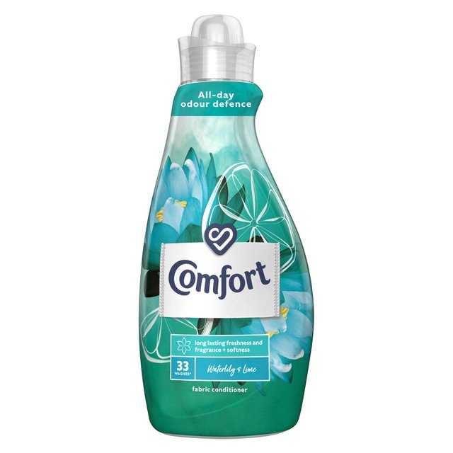 Comfort Waterlily & Lime Fabric Conditioner 33 Wash 1.16L