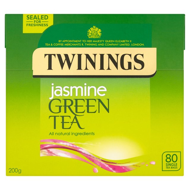 تويننجز شاي أخضر بالياسمين 80 لكل علبة