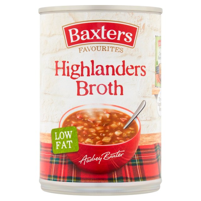 Baxters favoritos Sopa de caldo de carne de res Highlanders 400g