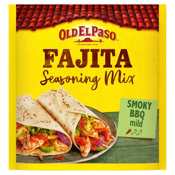 Old El Paso Smoky BBQ Fajita Seasoning 35g | British