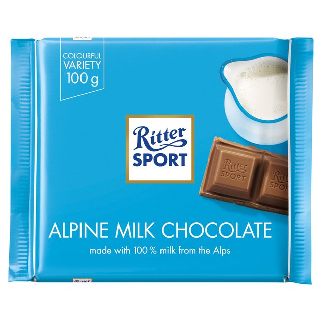 Ritter Sport Alpine Milchschokolade 100g