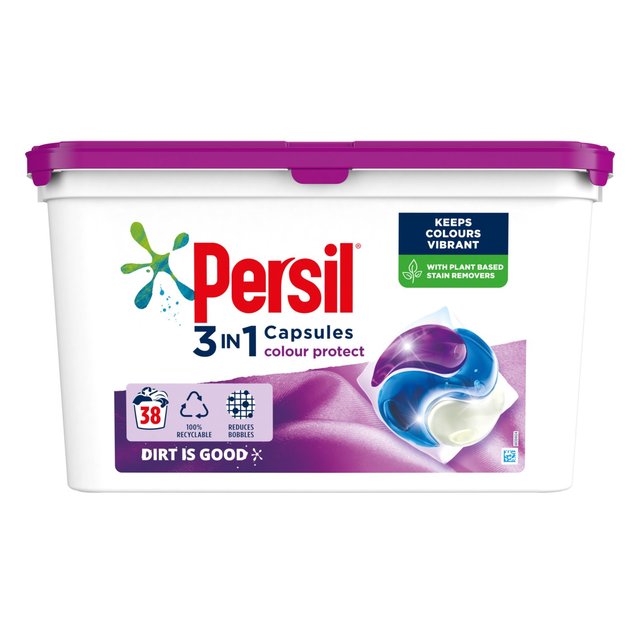 Ariel 3 in 1 Pods Colour Washing Tablets, 38 Washes by Ariel