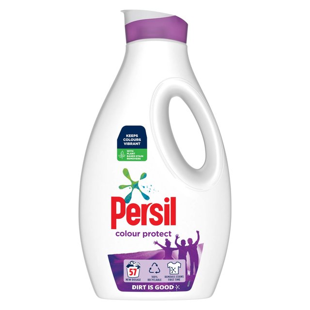 Persil Laundry Washing Liquid Detergent Colour 57 Wash 1.539L