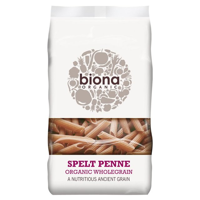 Biona Organic Whole Grain Spelled Penne 500G
