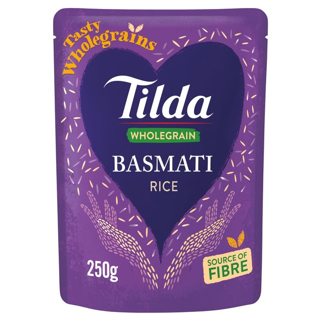 Tilda micro-ondes entier Basmati Rice 250g