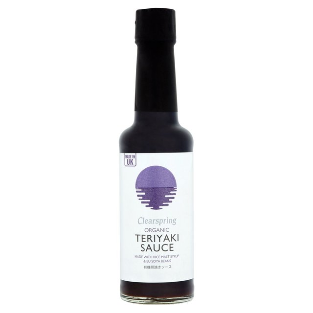 Salsa de teriyaki orgánica transparente 150 ml