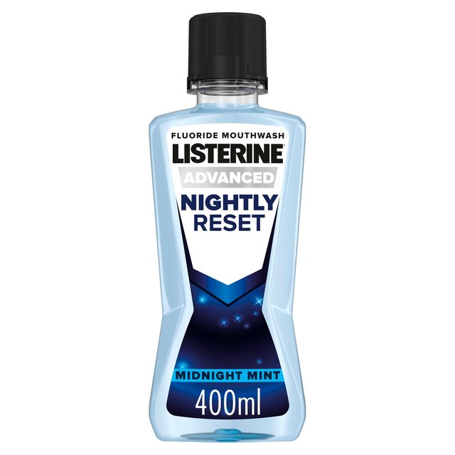 Listerine Nightly Reset Midnight Mint Ricin de bouche 400 ml