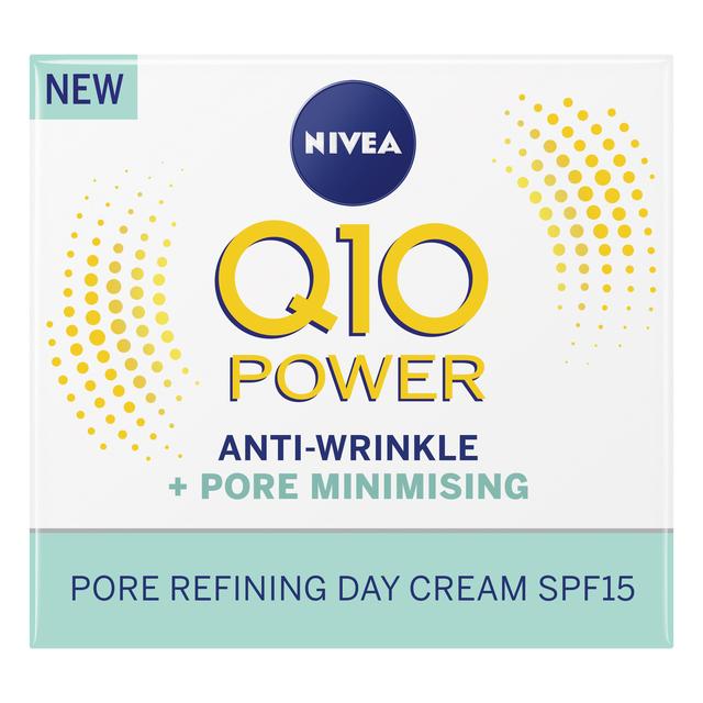 Nivea Q10 Power Anti-Wrinkle Pore Refining Face Cream SPF15 50ml 