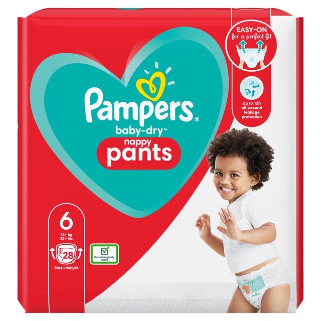 Pampers baby-dry pants taille 6 - x20