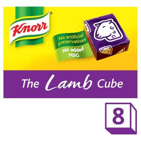 Knorr Lamb Stock Cubes - British Essentials