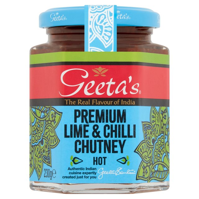 Geetas Lime & Chili Chutney 230g