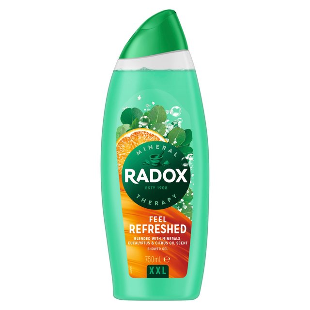 Gel de douche rafraîchi à Radox 750 ml