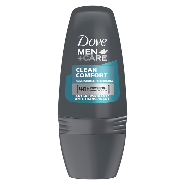 Dove Men + Care Clean Comfort Roll-on 48H DÉODORANT ANTI-PERSPURANT 50 ML