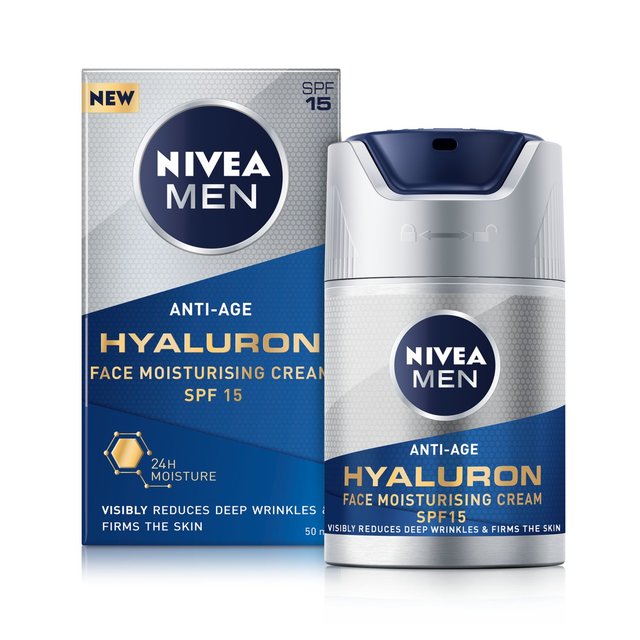 Nivea Männer Anti-Alter Hyaluron Day Creme SPF15 50 ml