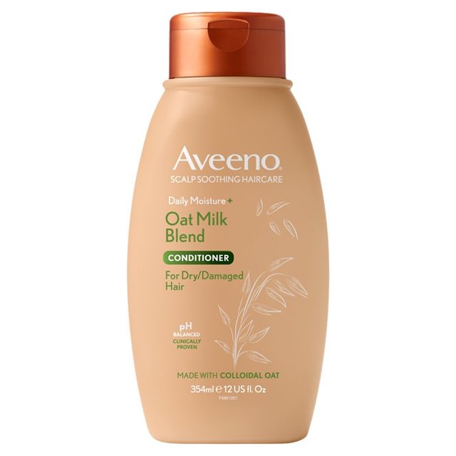 Aveeno -Kopfhaut beruhigte Haarpflege tägliche Feuchtigkeit Hafermilch Conditioner 354 ml