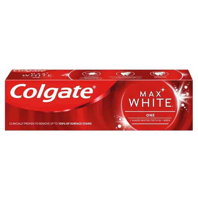 Colgate max weiß eine Whitening -Zahnpasta 75 ml